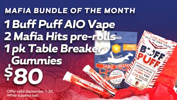 Star Buds Buffalo Star Buds September Mafia Tailgate Bundle for $80