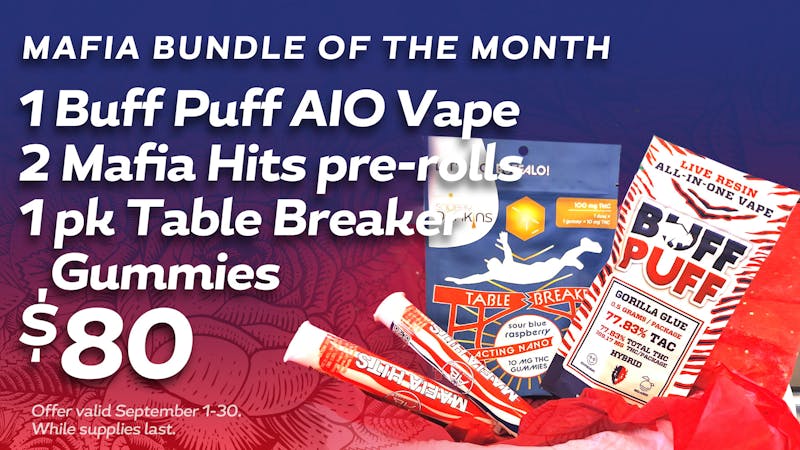 Star Buds Buffalo Star Buds September Mafia Tailgate Bundle for $80