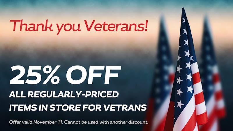 Star Buds Buffalo Veterans' Day Savings