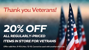 Star Buds Buffalo Veterans' Day Savings