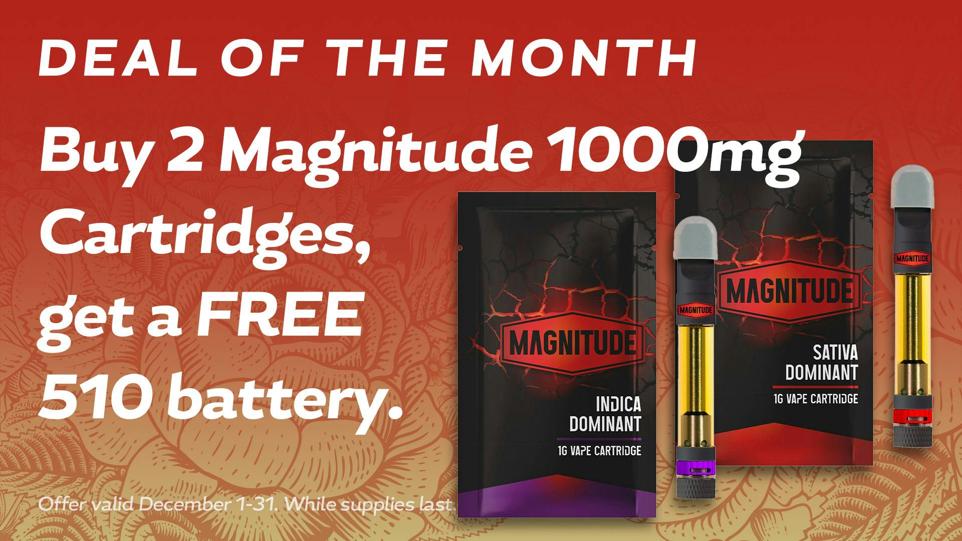 Star Buds Buffalo Buy 2 Magnitude Cartridges, get a Free 510 Battery