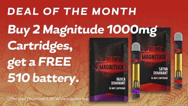 Star Buds Buffalo Buy 2 Magnitude Cartridges, get a Free 510 Battery