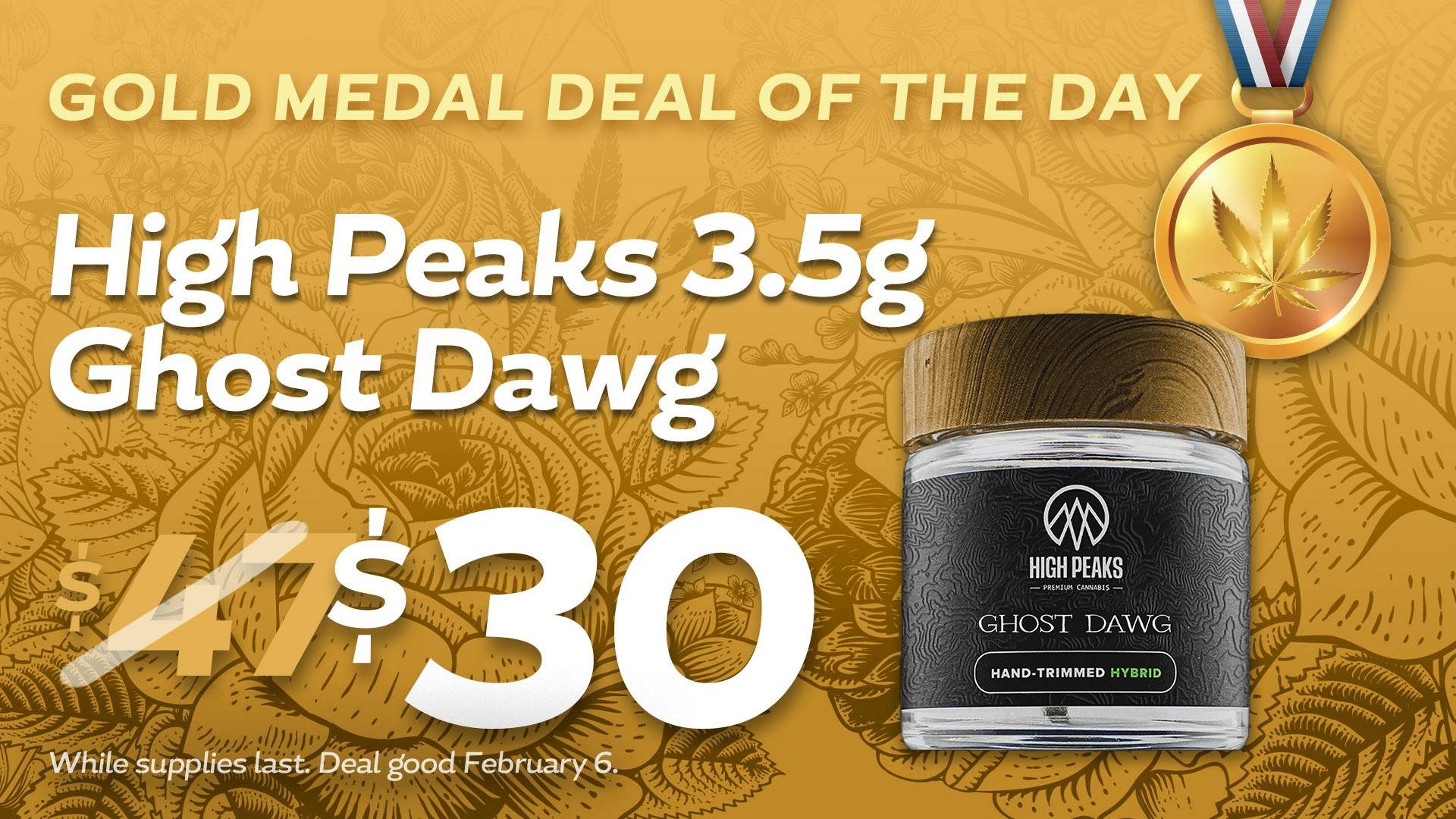 Star Buds Buffalo - Drive Thru $17 OFF High Peaks Ghost Dawg 3.5g