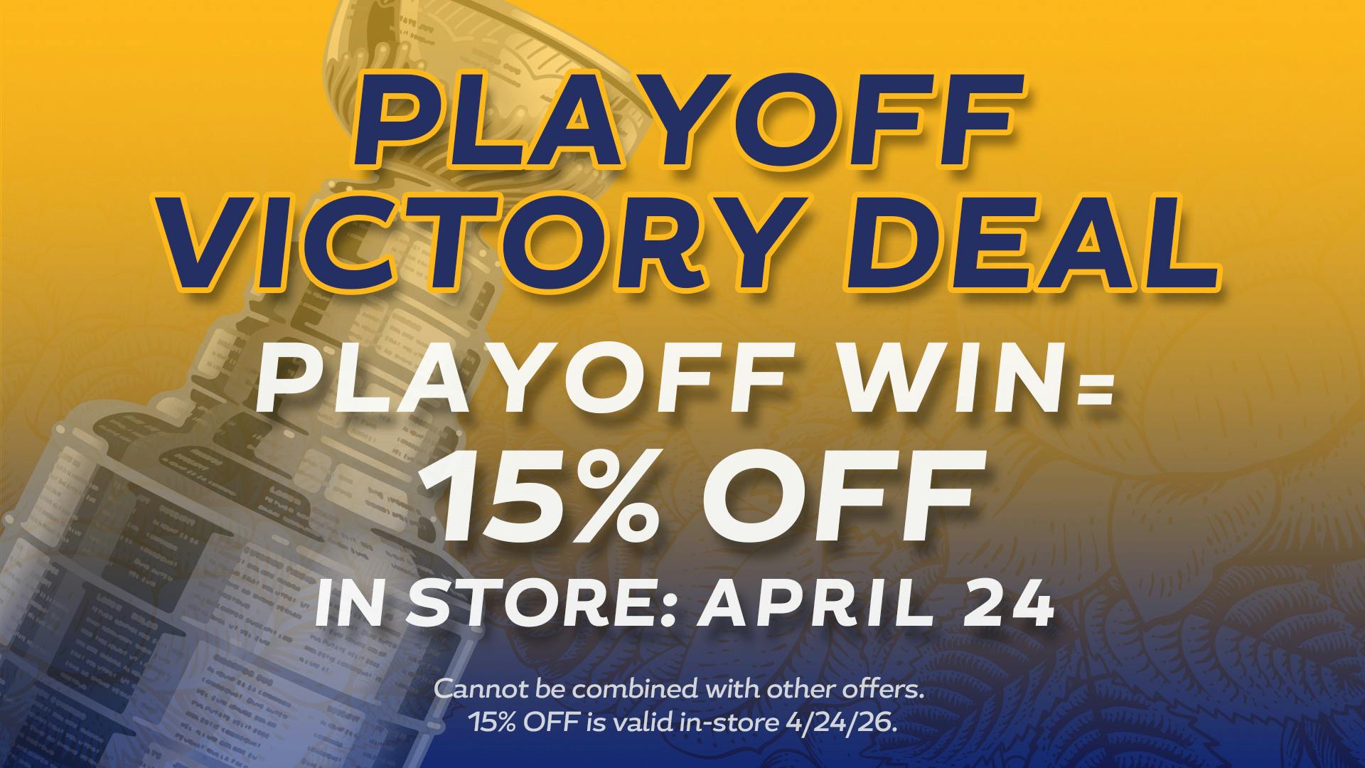 Star Buds Buffalo - Drive Thru 15% OFF April 24 for Playoff Win!