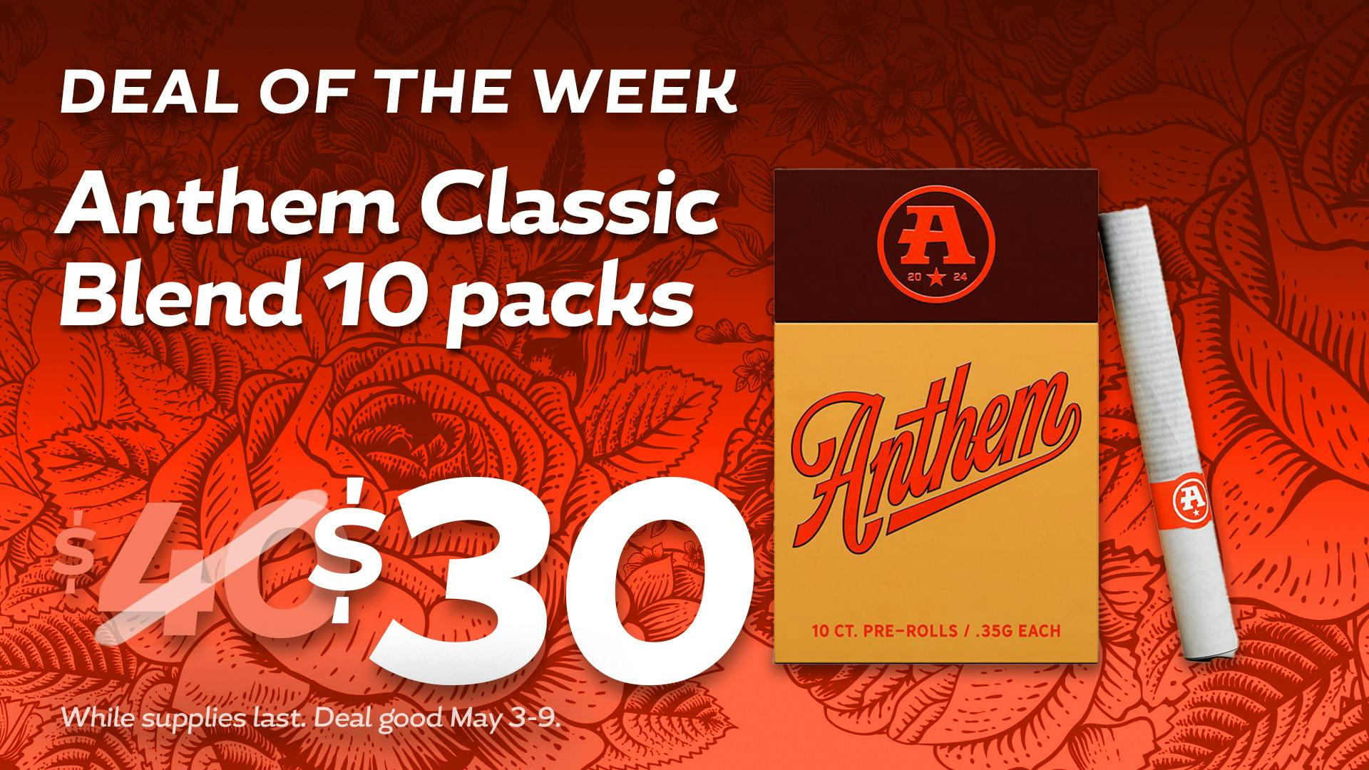 Star Buds Buffalo - Drive Thru $10 OFF Anthem 10pks