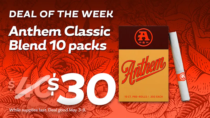 Star Buds Buffalo - Drive Thru $10 OFF Anthem 10pks