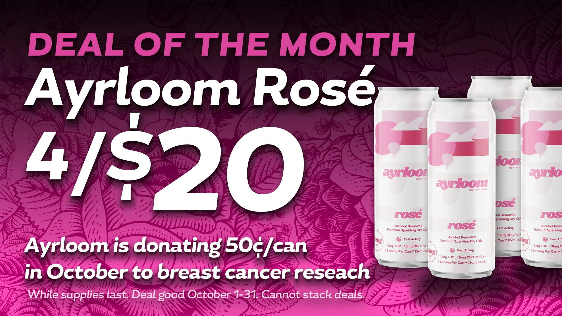 Star Buds Buffalo - Drive Thru Ayrloom Rosé 4/$20