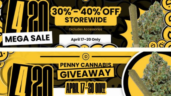 The Dispensaries of NJ - Saddlebrook SaddleBrook 4/20 Sale