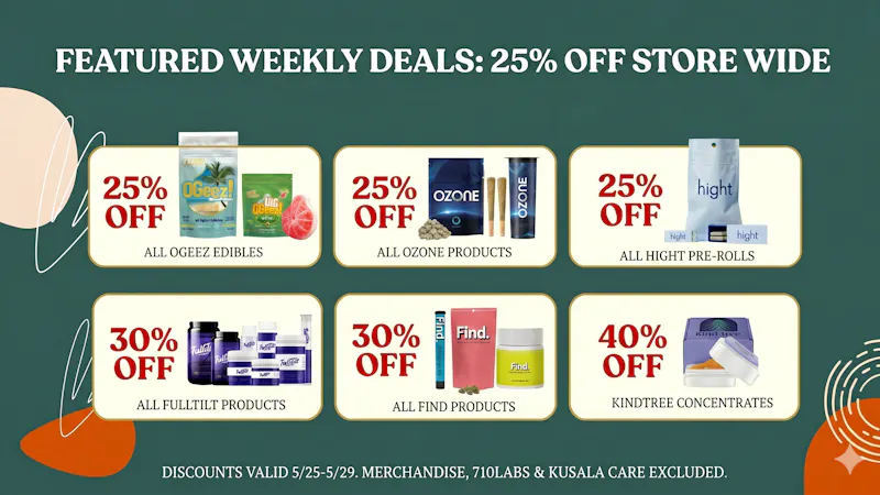 The Dispensaries of NJ - Saddlebrook 25-40% OFF - STOREWIDE – Saddle Up for Savings!