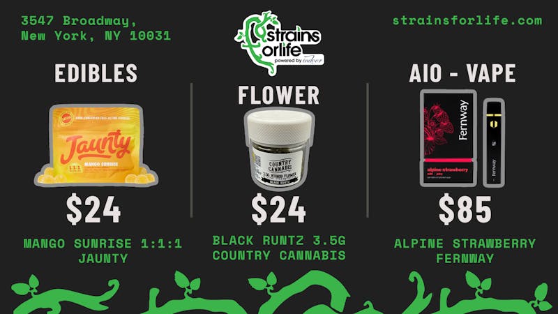Strains for Life, Powered by Indoor October Top Picks