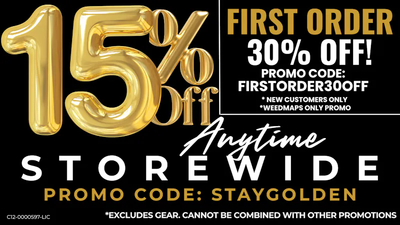 Golden Apple Cannabis Co. 15% OFF ANYTIME! 30% OFF FIRST TIME! FAST DELIVERY