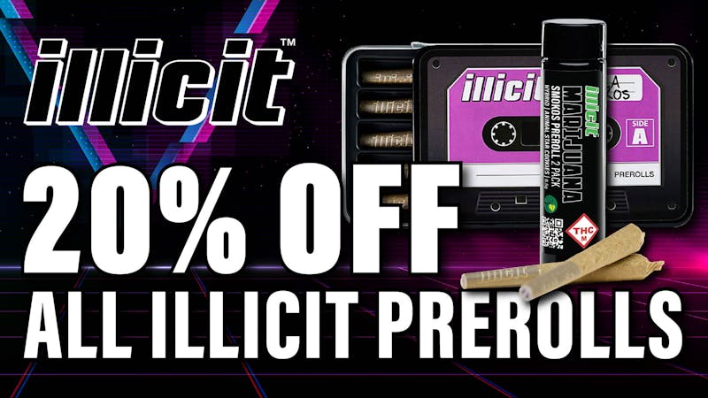 From The Earth Dispensary Lee's Summit 20% Off Illicit Pre-rolls