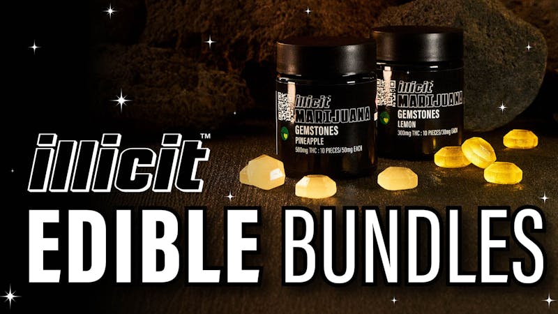 From The Earth Dispensary State Line BOGO Free Illicit Caramels and Gemstones!