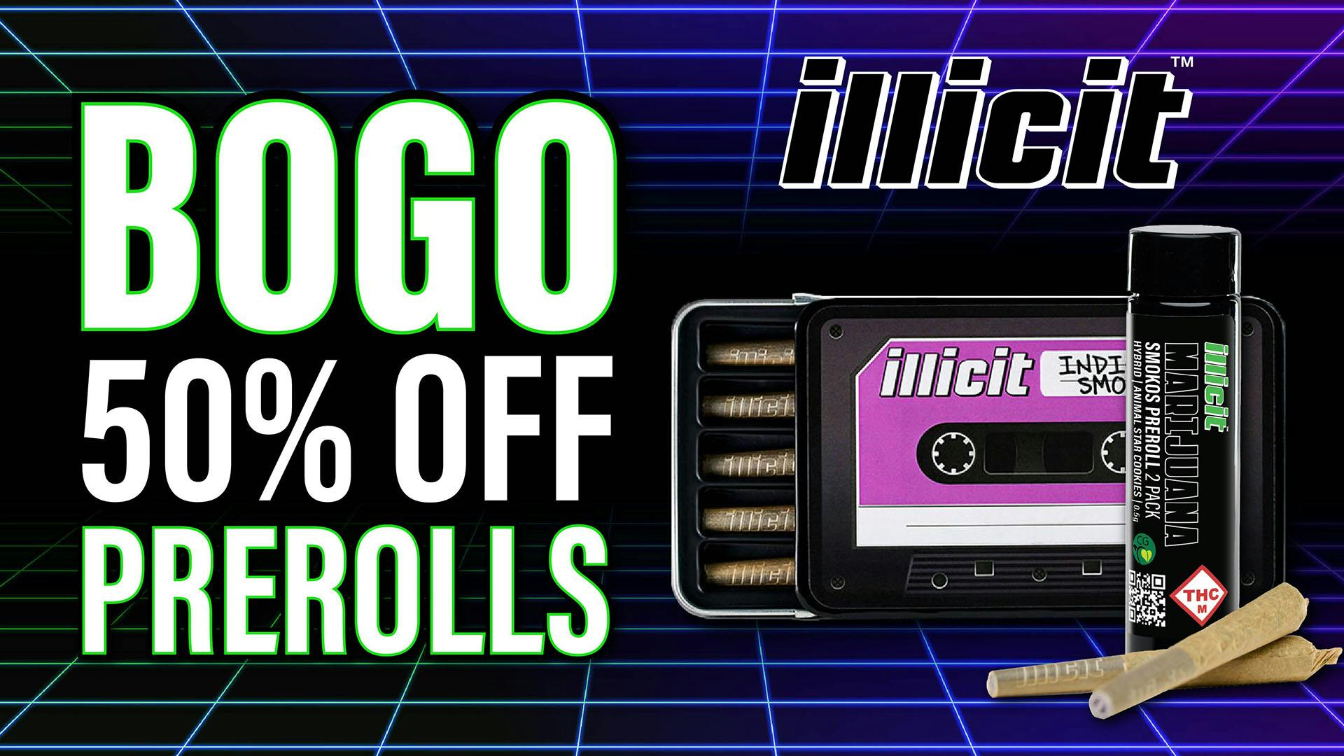 From The Earth Dispensary Raytown BOGO 50% Off any Illicit prerolls & preroll packs