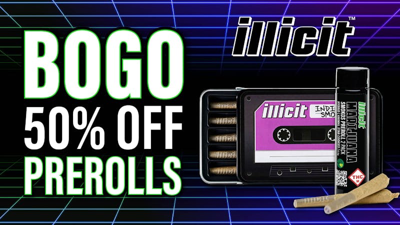 From The Earth Dispensary Raytown BOGO 50% Off any Illicit prerolls & preroll packs