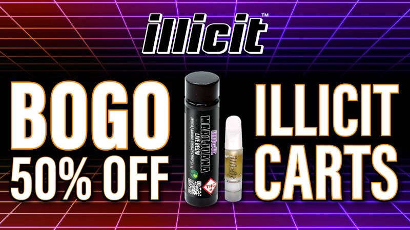 From The Earth Dispensary State Line Buy 1 Get 1 50% Off All Illicit Carts & Disposable