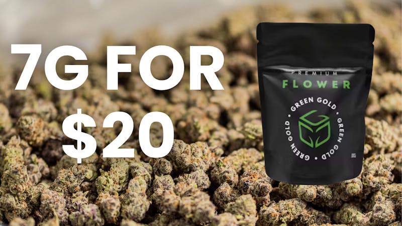 Green Gold Group 7G Popcorn Nugs for $20