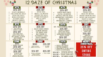 Happy Daze 12 DAZE OF CHRISTMAS