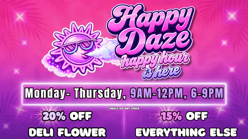 Happy Daze 🥇 Michigan's BEST Cannabis Experience 🥇