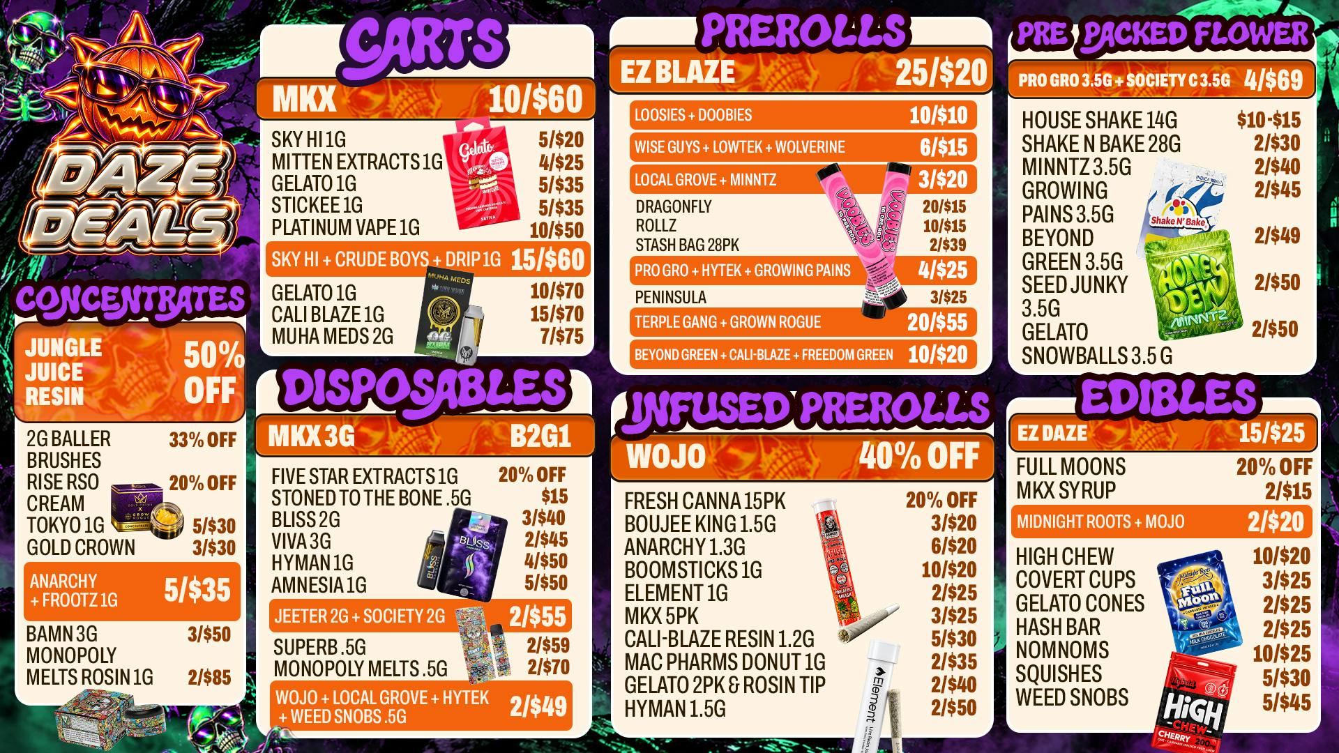 Happy Daze Happy Daze Monroe: Halloween Deals Worth a Visit