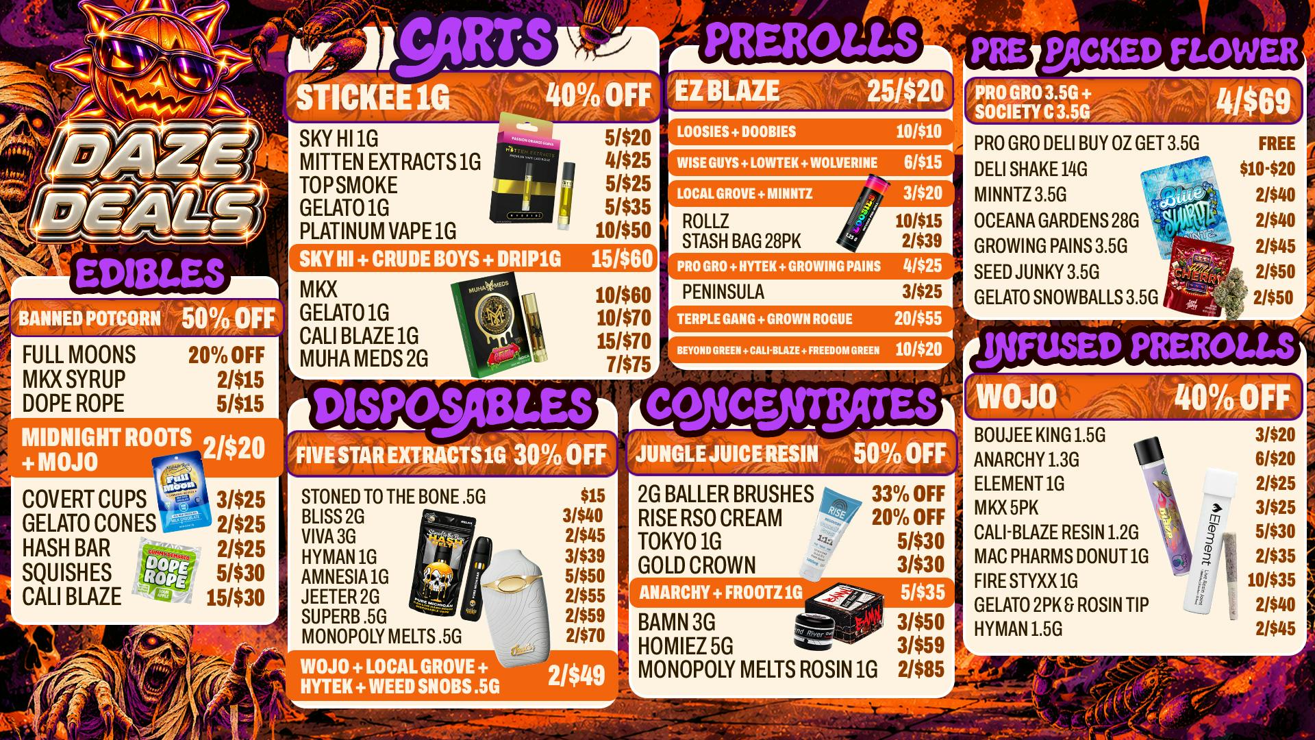 Happy Daze Happy Daze Monroe: Halloween Deals Worth a Visit