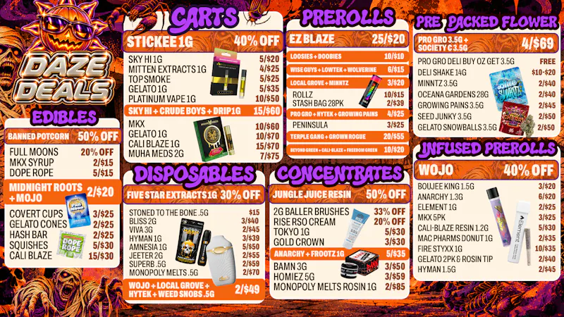 Happy Daze Happy Daze Monroe: Halloween Deals Worth a Visit