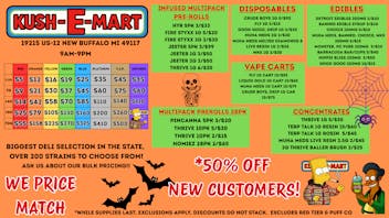 Kush E Mart Kush E Mart - NOW OPEN - 50% OFF New Customers!