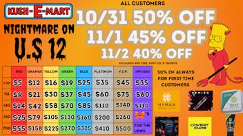 Kush E Mart Kush E Mart - NOW OPEN - 50% OFF New Customers!