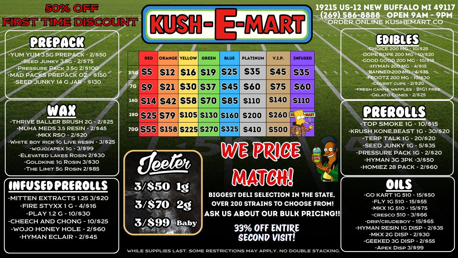 Kush E Mart Kush E Mart - NOW OPEN - 50% OFF New Customers!
