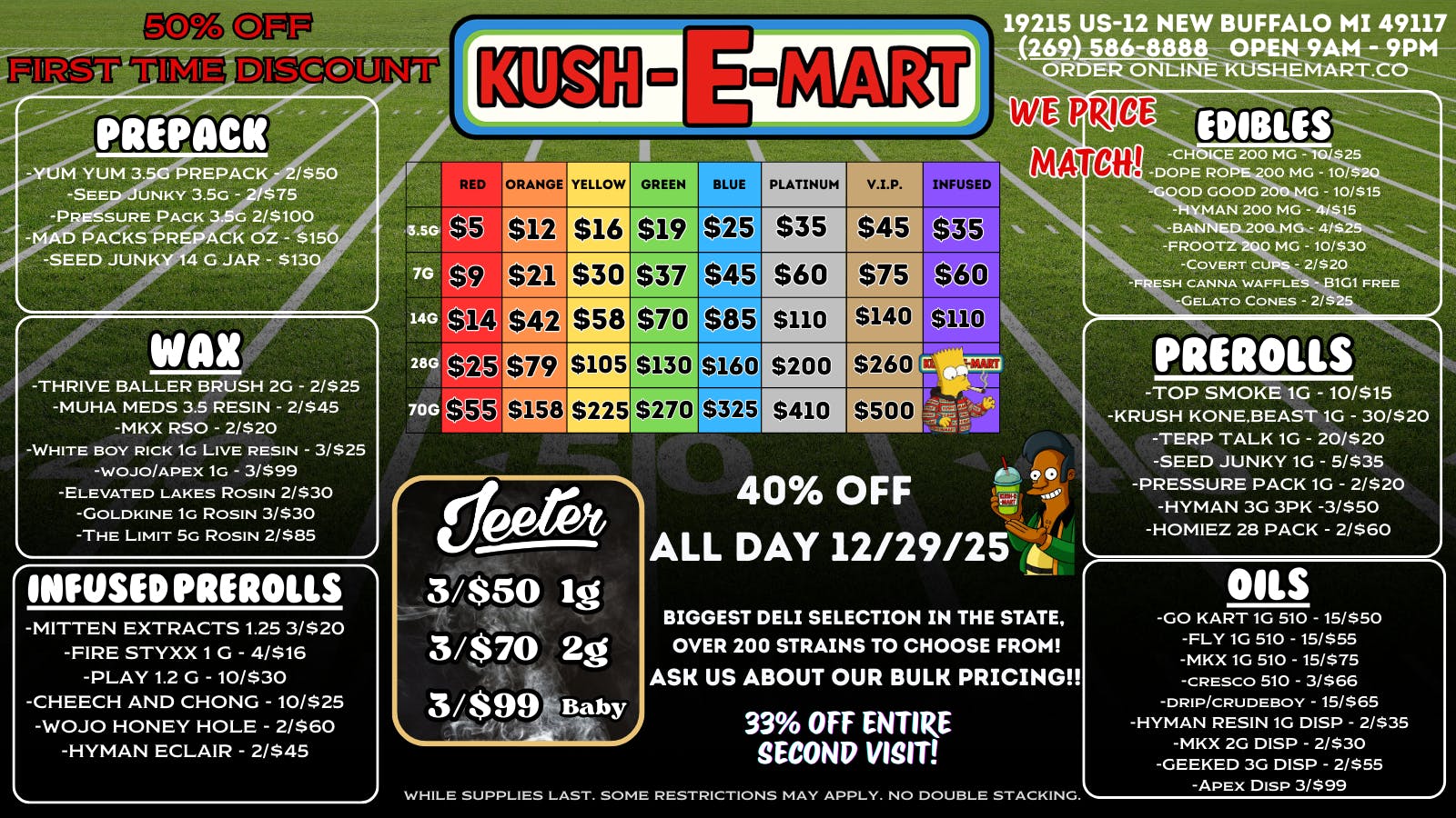 Kush E Mart Kush E Mart - NOW OPEN - 50% OFF New Customers!