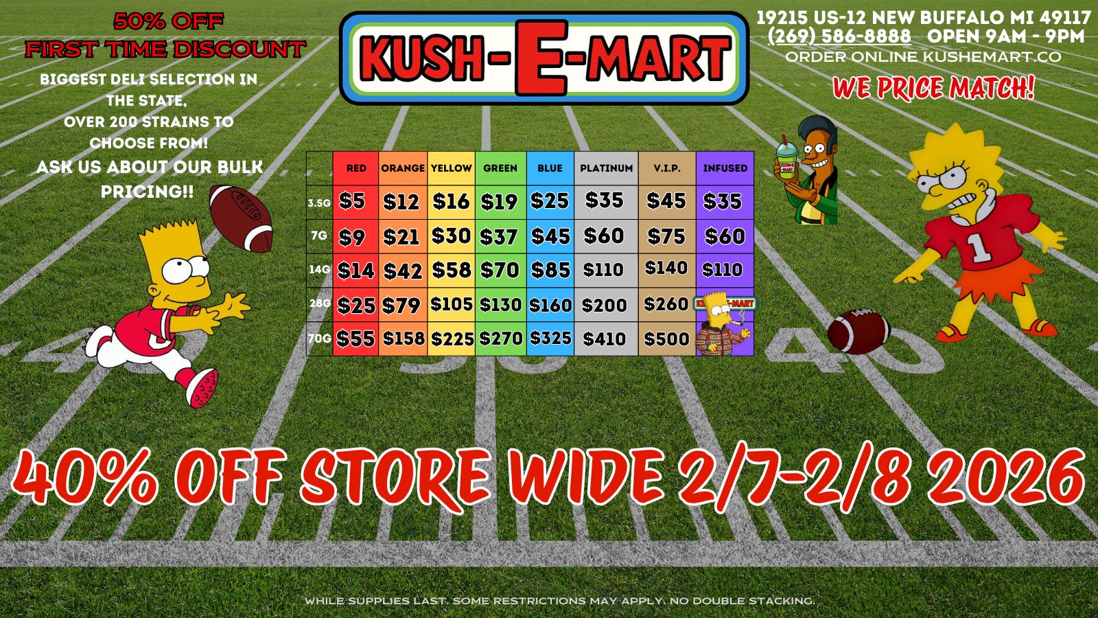 Kush E Mart Kush E Mart - NOW OPEN - 50% OFF New Customers!