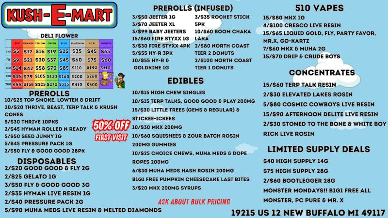 Kush E Mart Kush E Mart - NOW OPEN - 50% OFF New Customers!