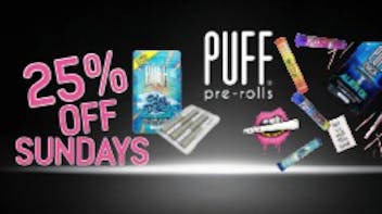 Mr. Humboldt Cannabis Dispensary 25% OFF PUFF SUNDAYS