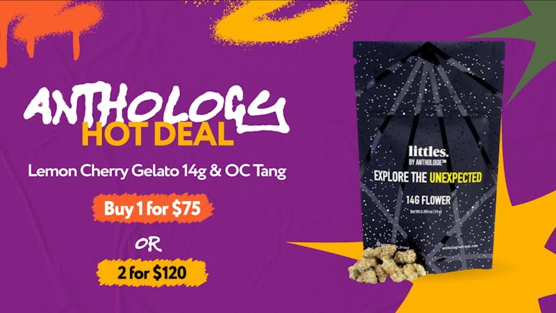 Jersey Leaf Dispensary Anthology Hot Deal