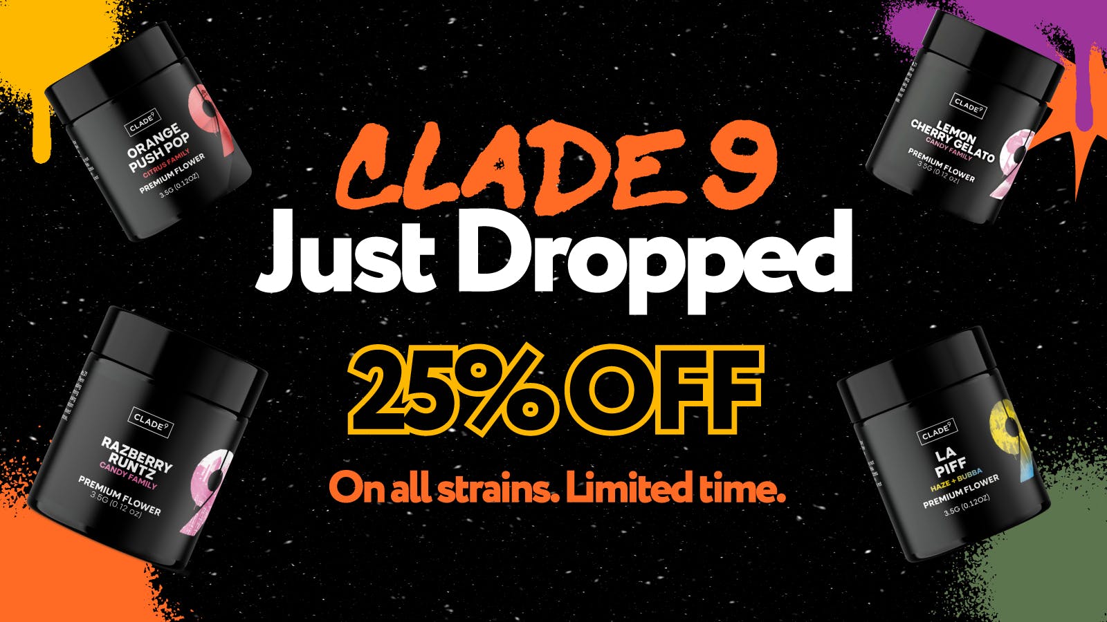 Jersey Leaf Dispensary Clade 9 Drop Sale