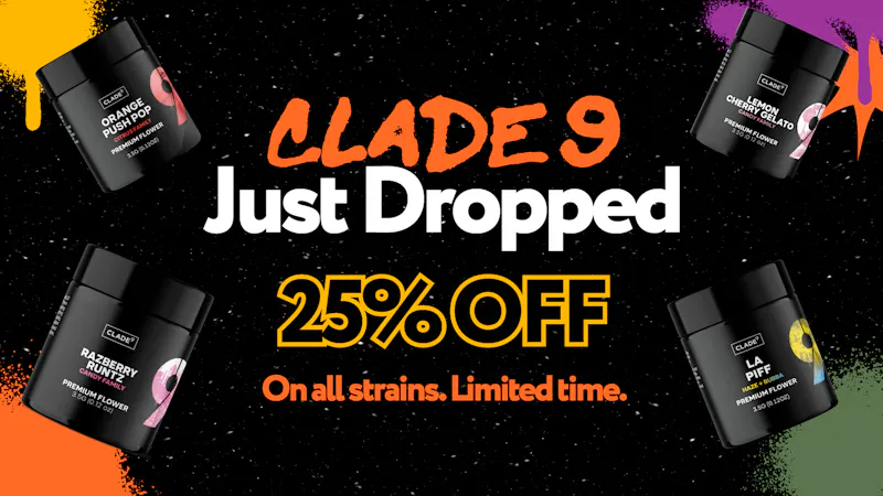 Jersey Leaf Dispensary Clade 9 Drop Sale