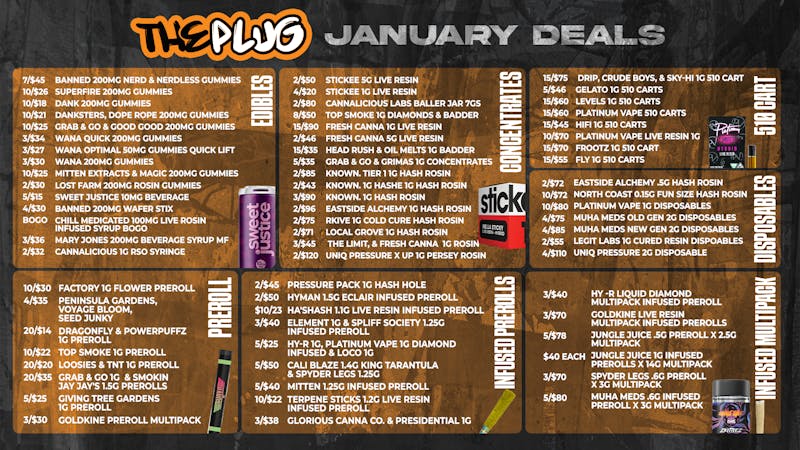 The Plug New Buffalo - NOW OPEN January Plug Deals That Hit Hard All Month Long!!!