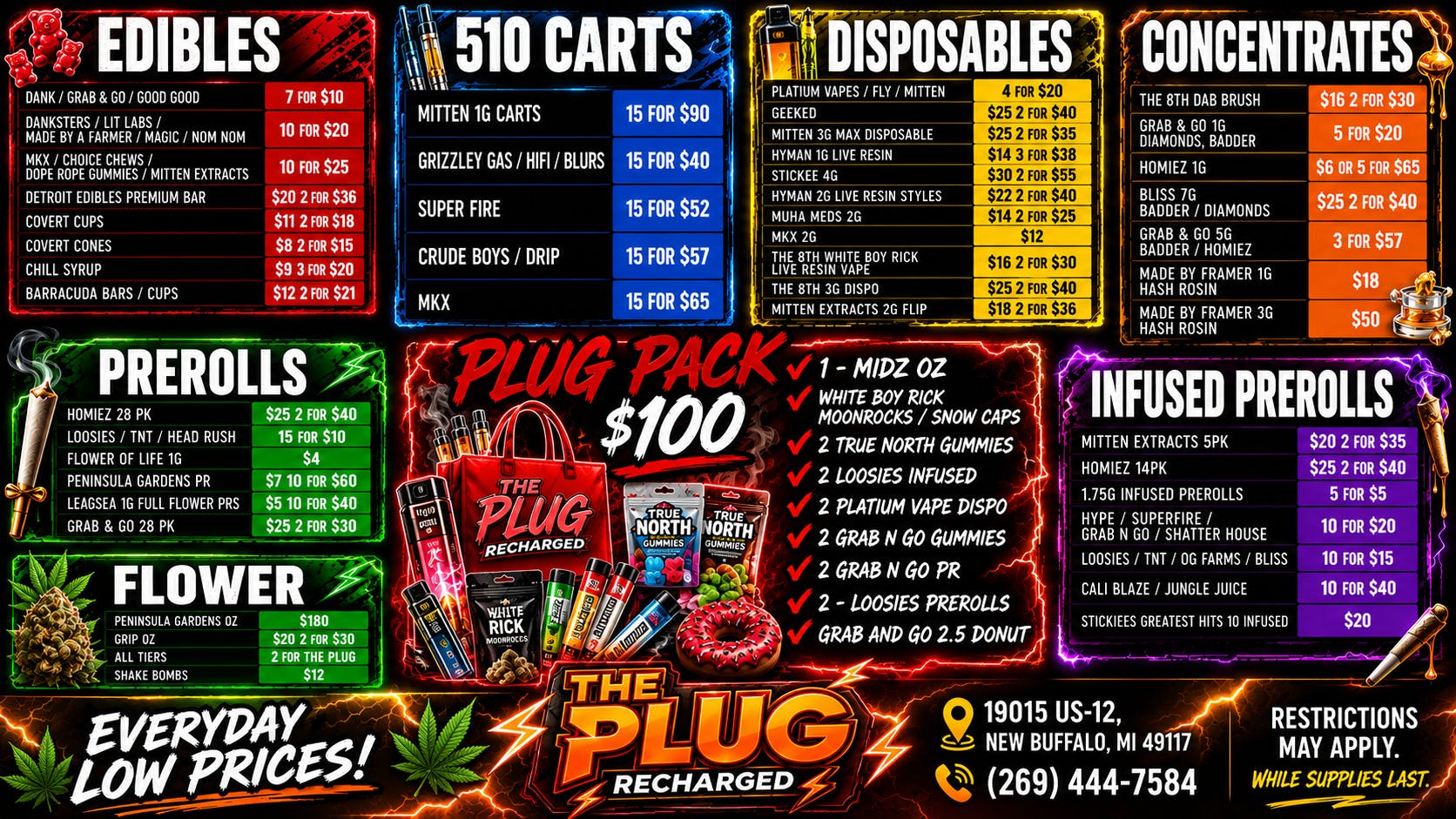 The Plug New Buffalo - NOW OPEN New Buffalo’s Home For Everyday Low Prices