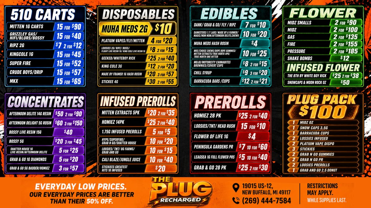 The Plug New Buffalo - NOW OPEN 🔥 JUNE DEALS ARE LIVE 🔥