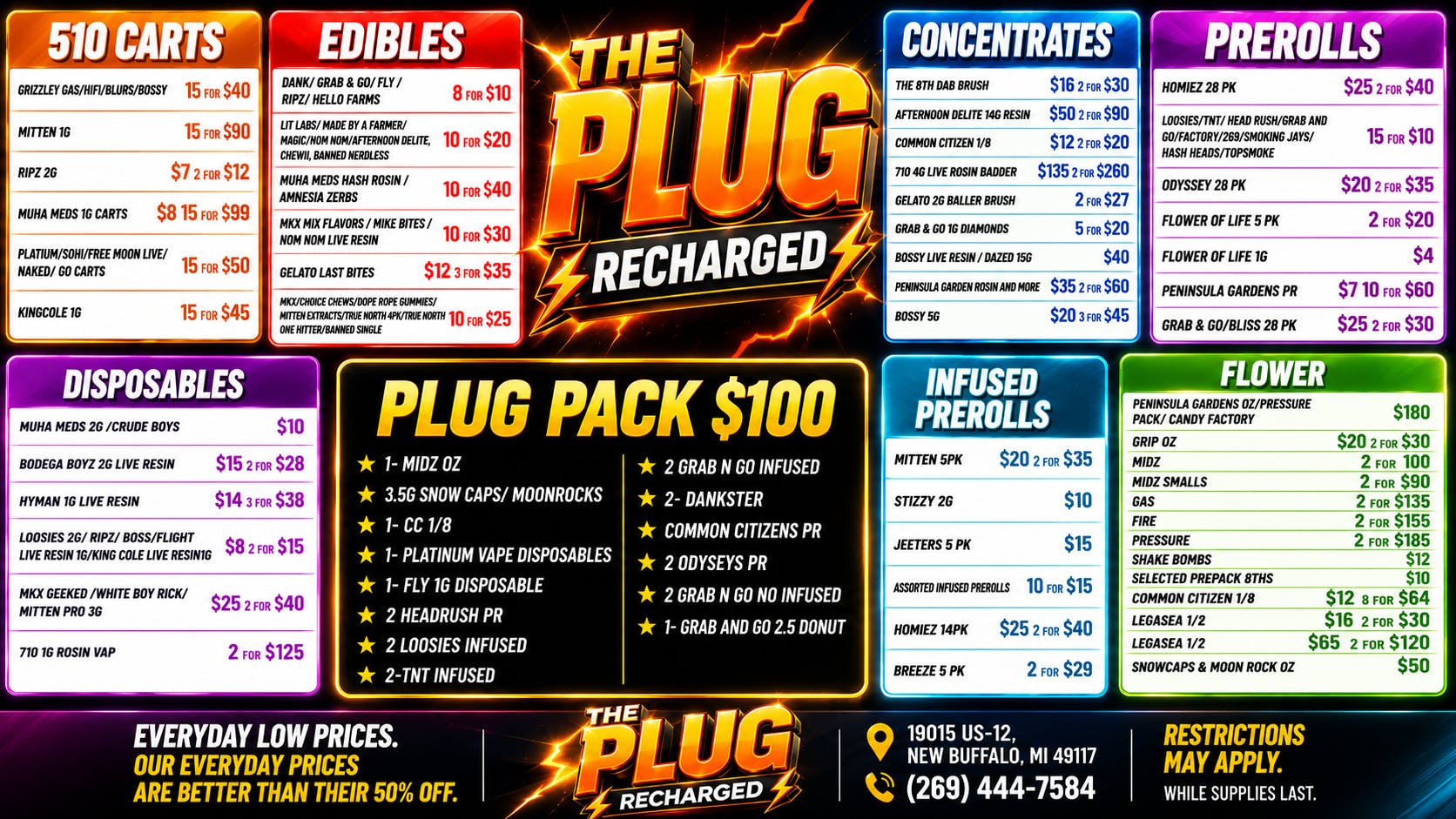 The Plug New Buffalo - NOW OPEN 🇺🇸 JULY SAVINGS ARE HERE!🇺🇸