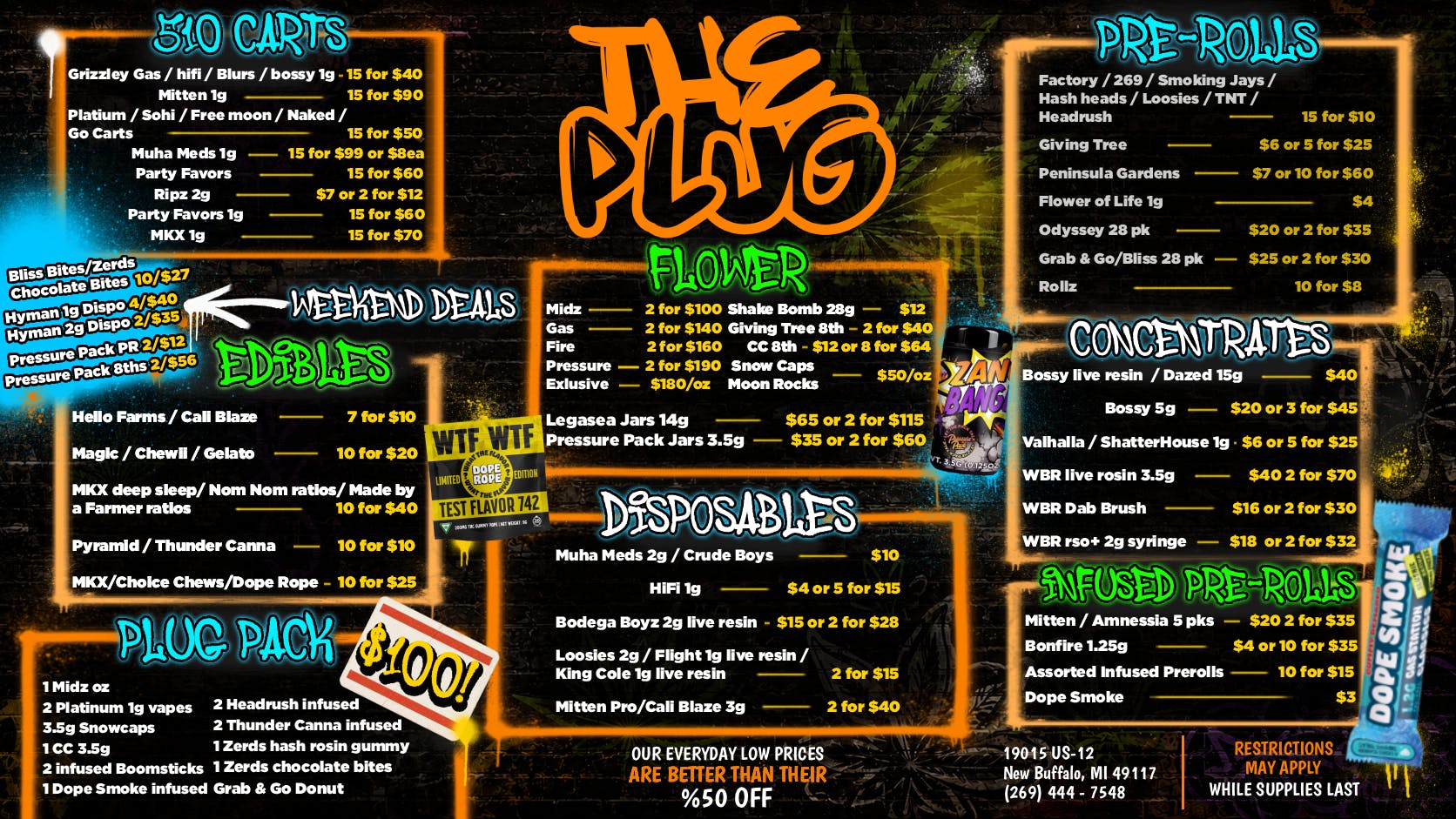 The Plug New Buffalo - NOW OPEN 🔥 Plugged-In Weekend Blowout 🔥