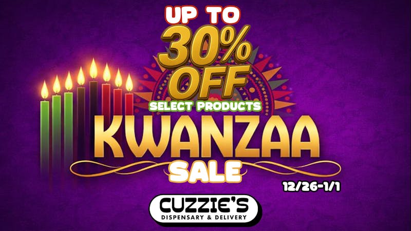 Cuzzies Delivery Happy Kwanzaa Deal