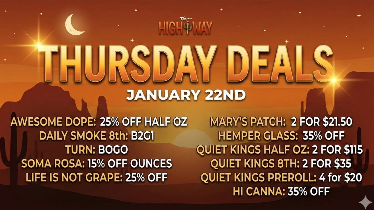 The High Way Top Picks Thursday