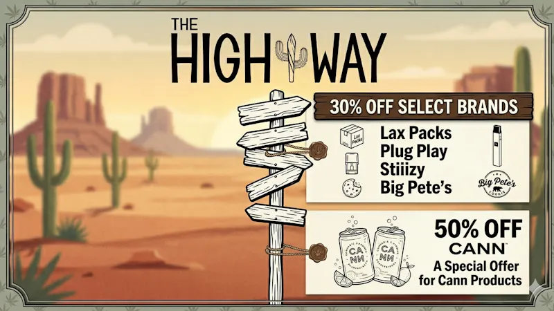 The High Way 30% OFF Your Favorite Brands!