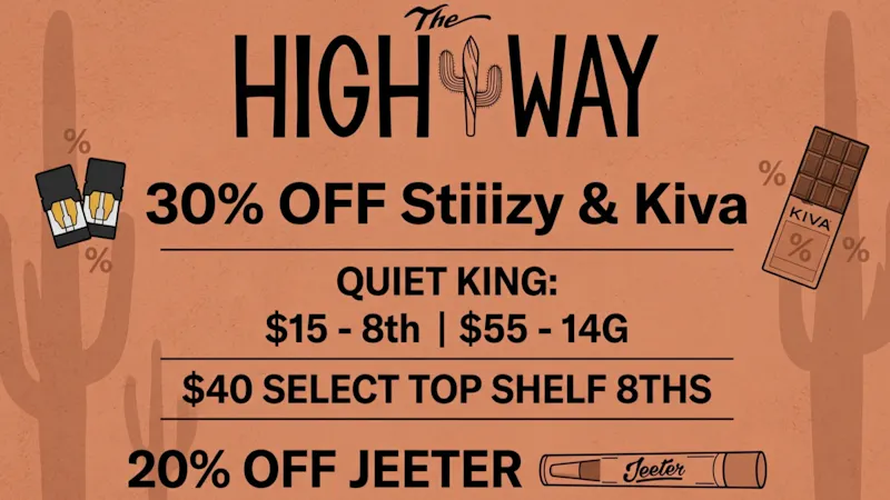 The High Way All Stiiizy Items - 30% OFF!