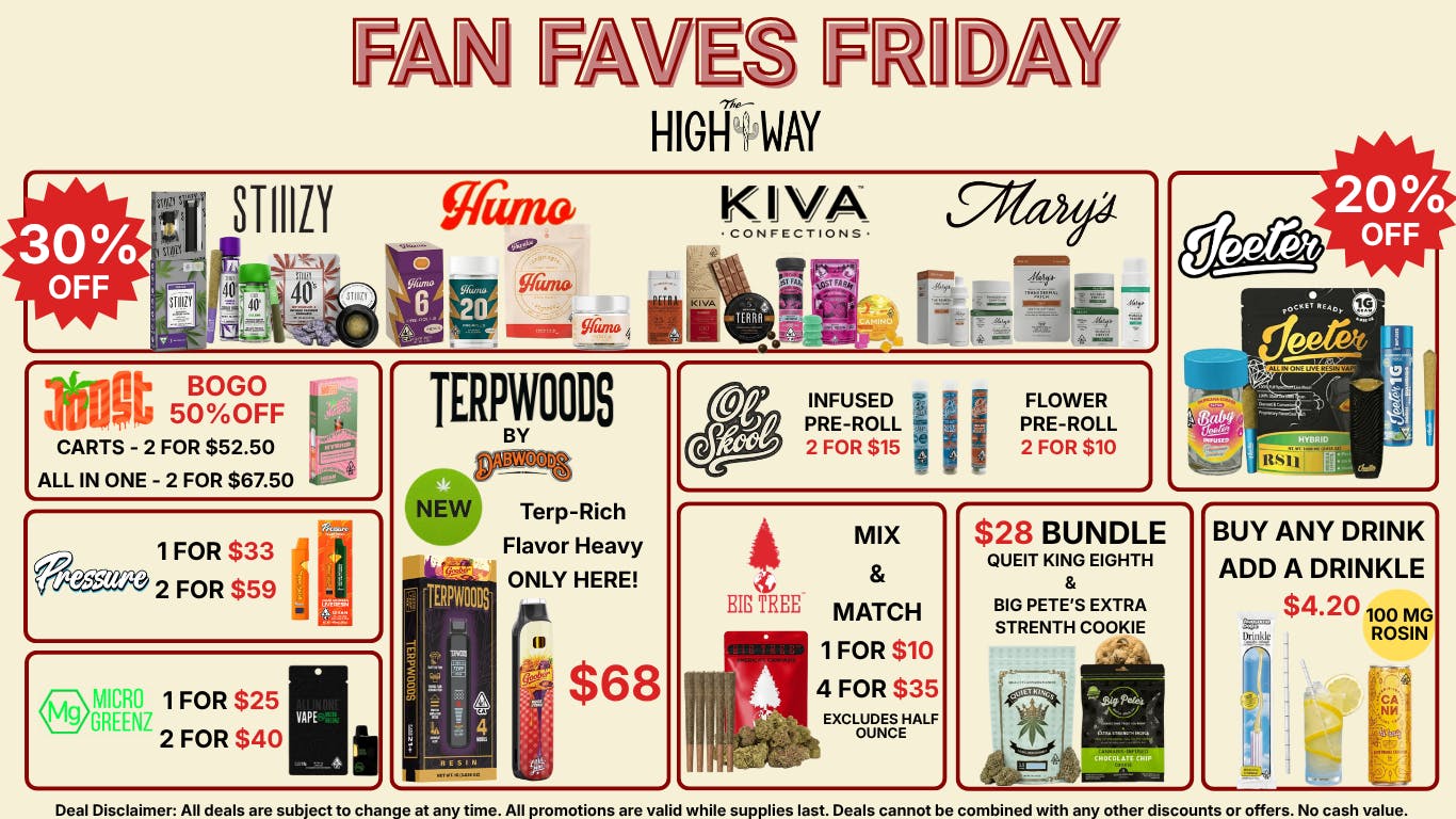 The High Way Fan Faves Friday!
