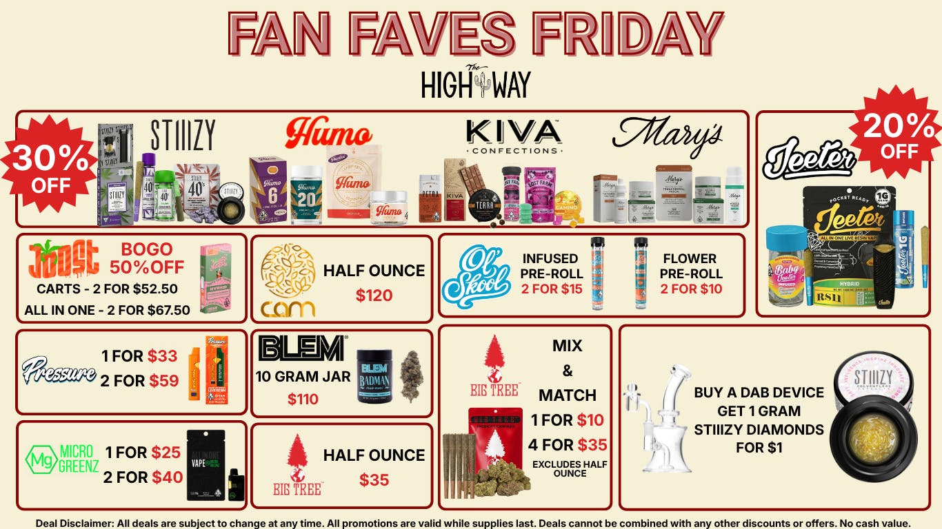 The High Way Fan Faves Friday!