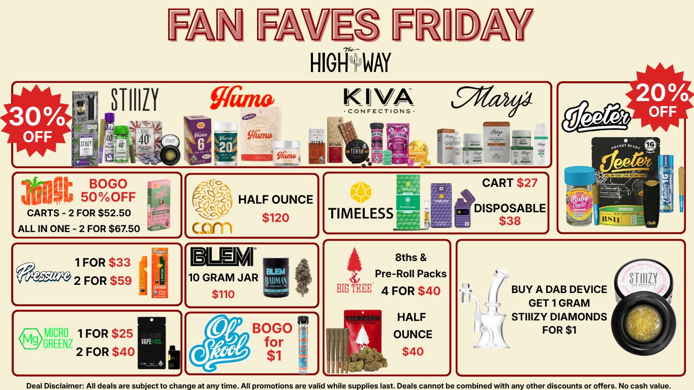 The High Way Fan Faves Friday!
