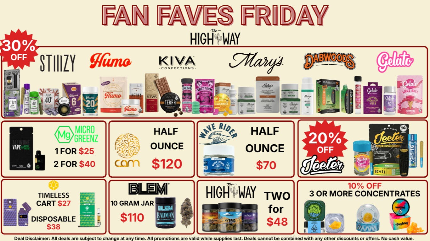 The High Way 30% Off Your Fave Brands!