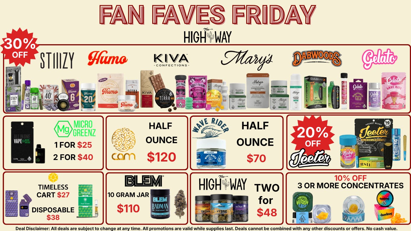 The High Way 30% Off Your Fave Brands!
